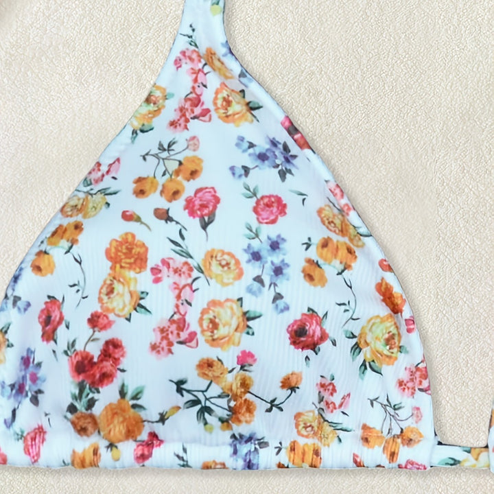 Damen Blumenmuster Bikini Echo Archiv