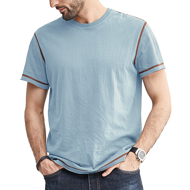 Herren T-Shirt mit modischen Akzenten und hochwertiger Baumwollstruktur Echoarchiv