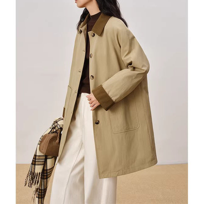 Damen Modischer Oversized Mantel Echoarchiv