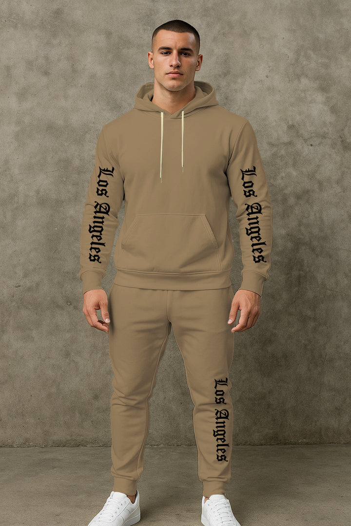 Herren Sportlicher Hoodie- und Jogginghosensatz Echoarchiv