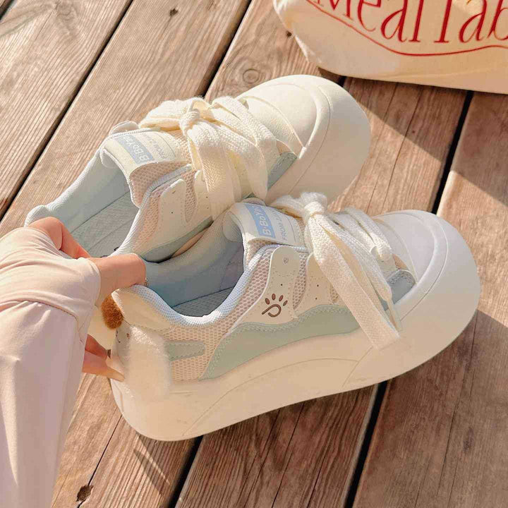 Damen Sneaker mit verspieltem Design und plüschigen Details Echo Archiv