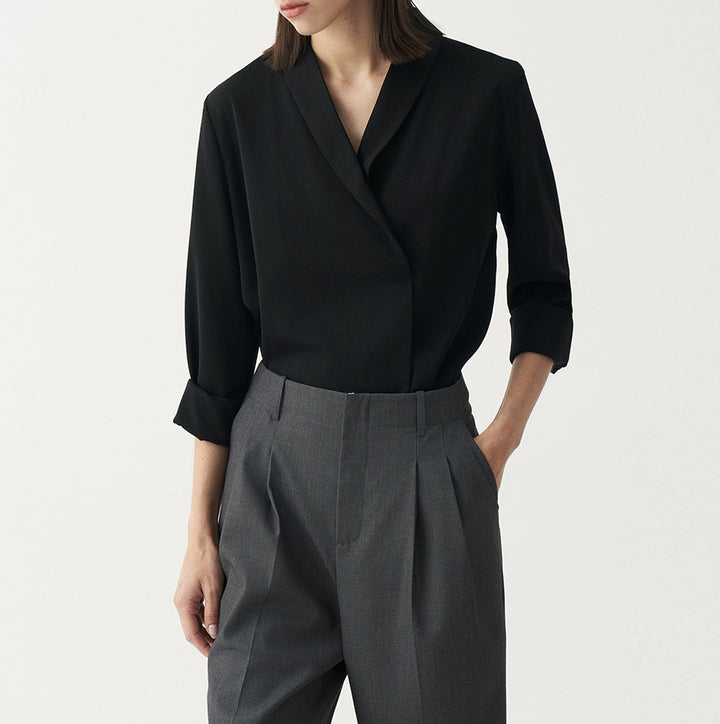 Damen Modischer Blazer mit modernem Schnitt Echoarchiv