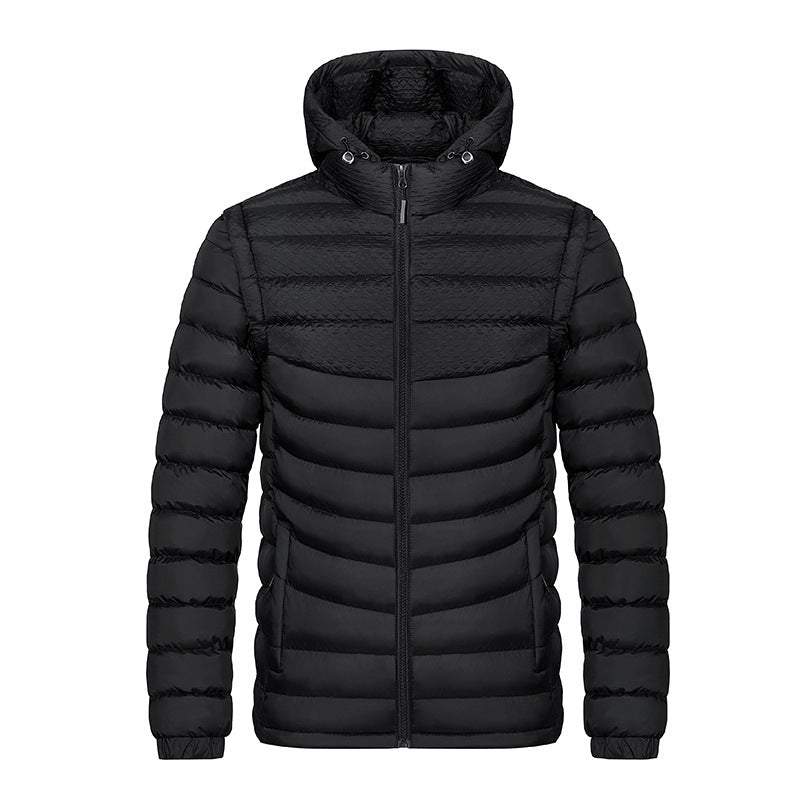 Herren Leichte gesteppte Winterjacke Echo Archiv