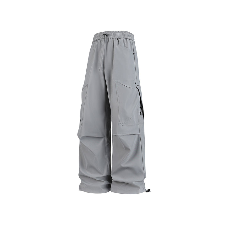 Herren Extraweite Utility-Cargohose im Joggerstil mit Tunnelzugbund und verstellbaren Beinabschlüssen Echo Archiv