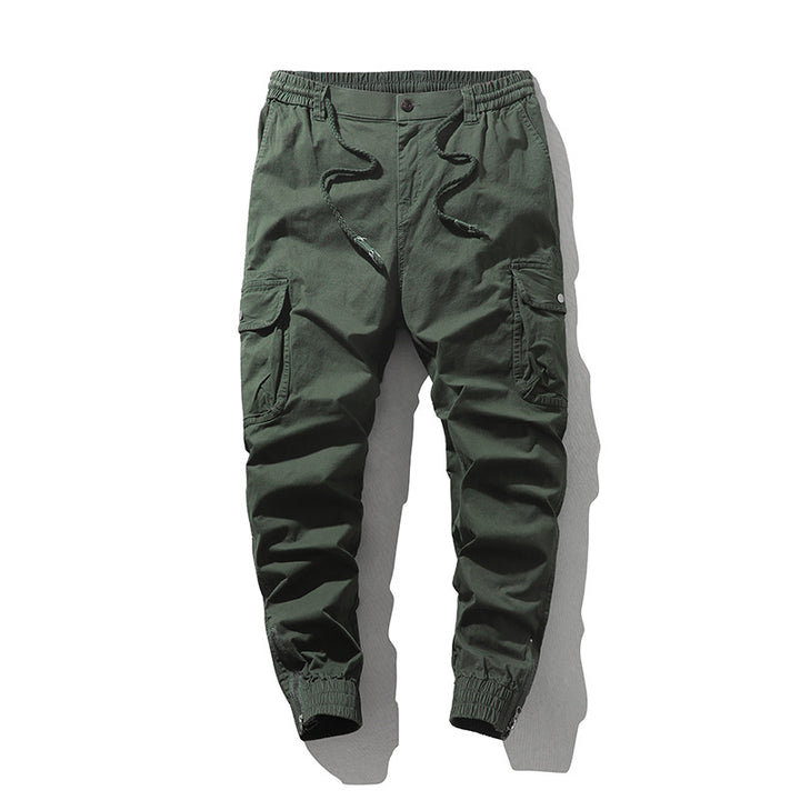 Herren Cargo-Hose mit praktischen Seitentaschen und elastischem Bund Echoarchiv