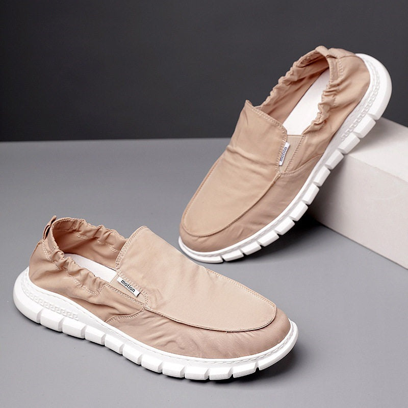 Herren Praktische Slip-On Sneakers Echoarchiv