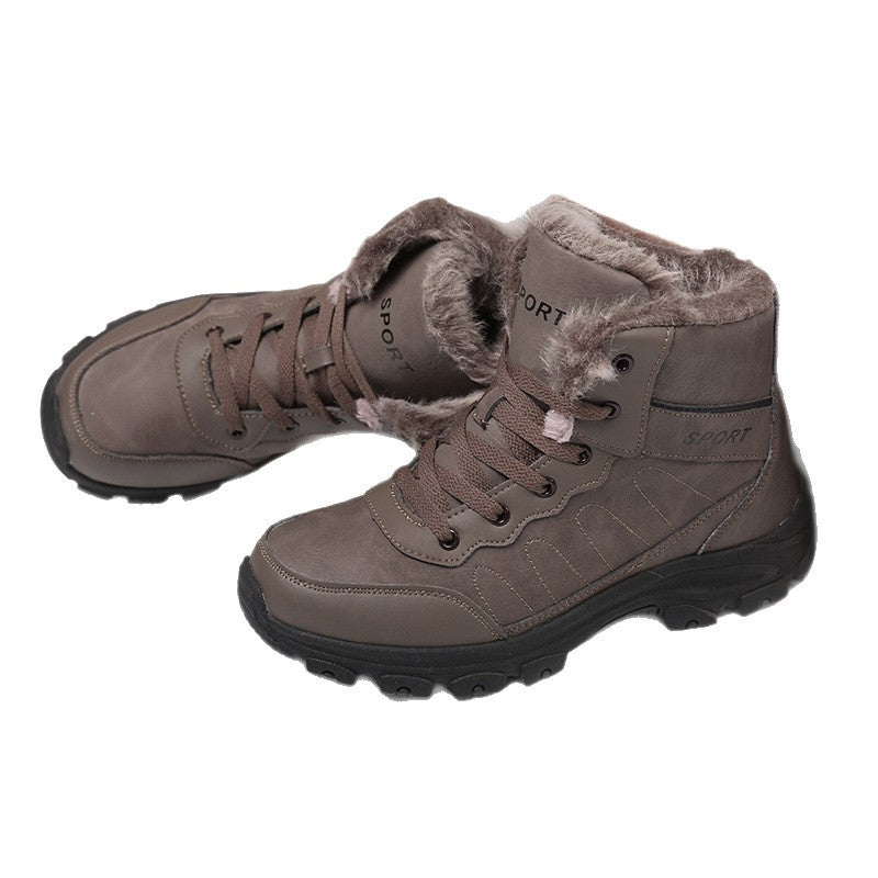 Damen Gefütterte Winter‑Wanderstiefelette mit Kunstfellfutter, knöchelhoher Schutz und rutschfester Profilsohle Echo Archiv