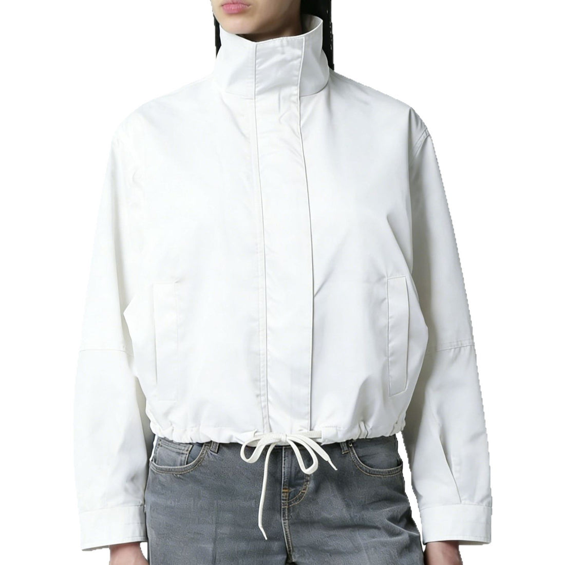 Damen Modische Jacke mit Stehkragen – Célinea