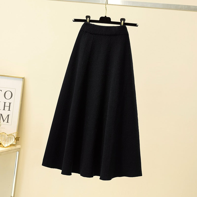 Damen Weit geschnittener, eleganter Midirock Echo Archiv