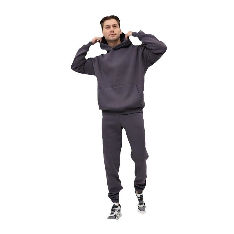 Damen nan extraweicher Oversize-Hoodie mit strukturierter Kängurutasche, überschnittener Schulter und angerauter Innenseite Echo Archiv
