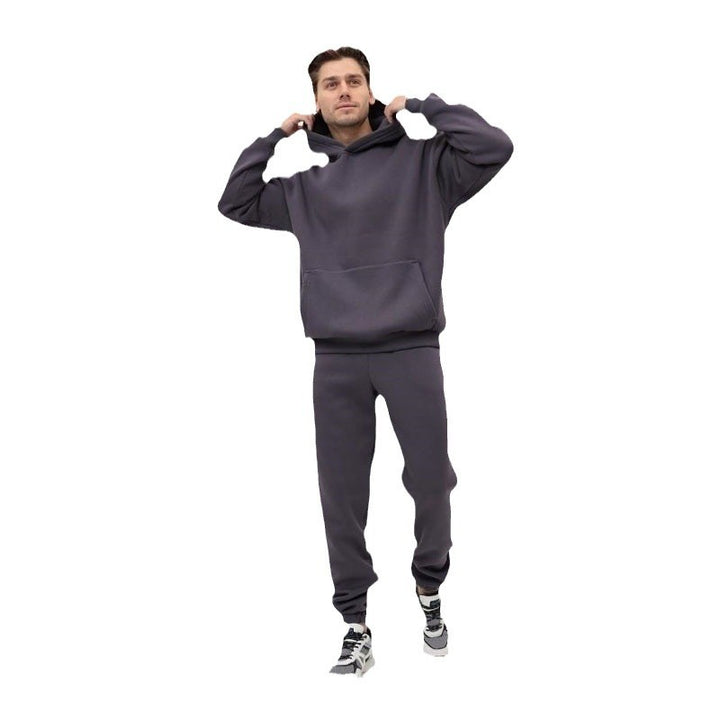 Damen nan extraweicher Oversize-Hoodie mit strukturierter Kängurutasche, überschnittener Schulter und angerauter Innenseite Echo Archiv
