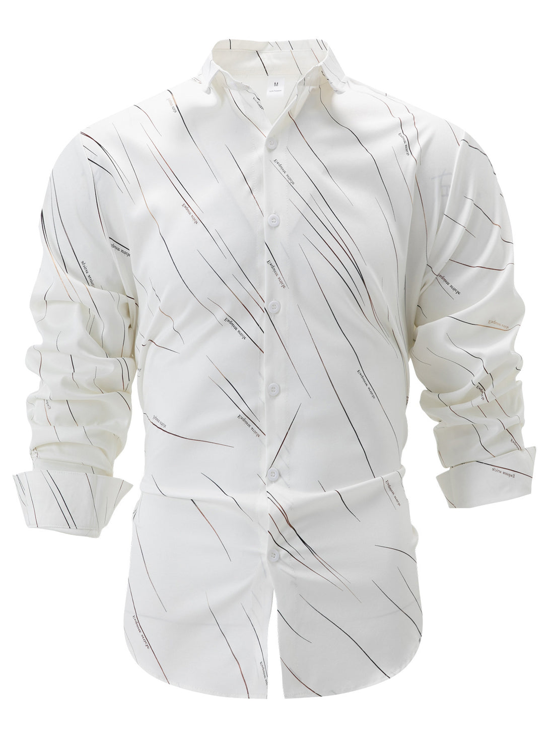 Herren Hemd mit modernem, dynamischem Design und klassischem Schnitt – Arvello