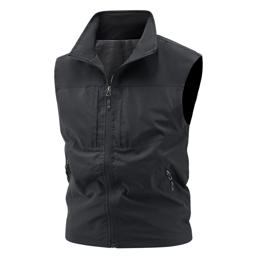 Damen atmungsaktive Softshell-Weste mit Stehkragen und taillierter Schnittführung Echoarchiv