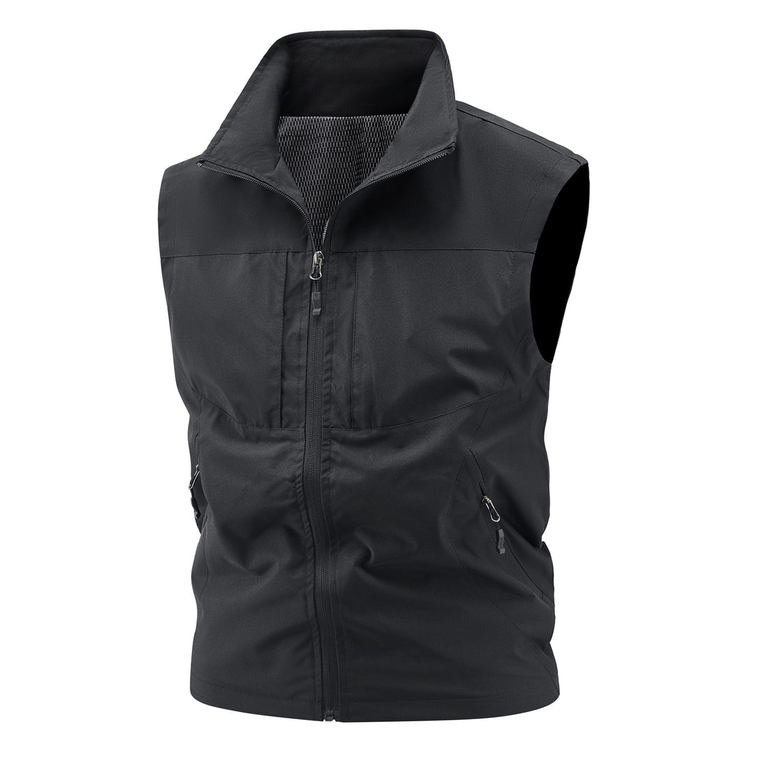 Damen atmungsaktive Softshell-Weste mit Stehkragen und taillierter Schnittführung Echoarchiv
