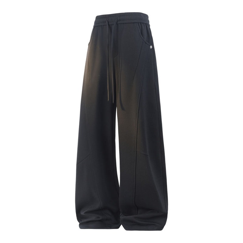Damen Weite Lagen-Loungehose mit Cargo-Details & elastischem Tunnelzug Echoarchiv