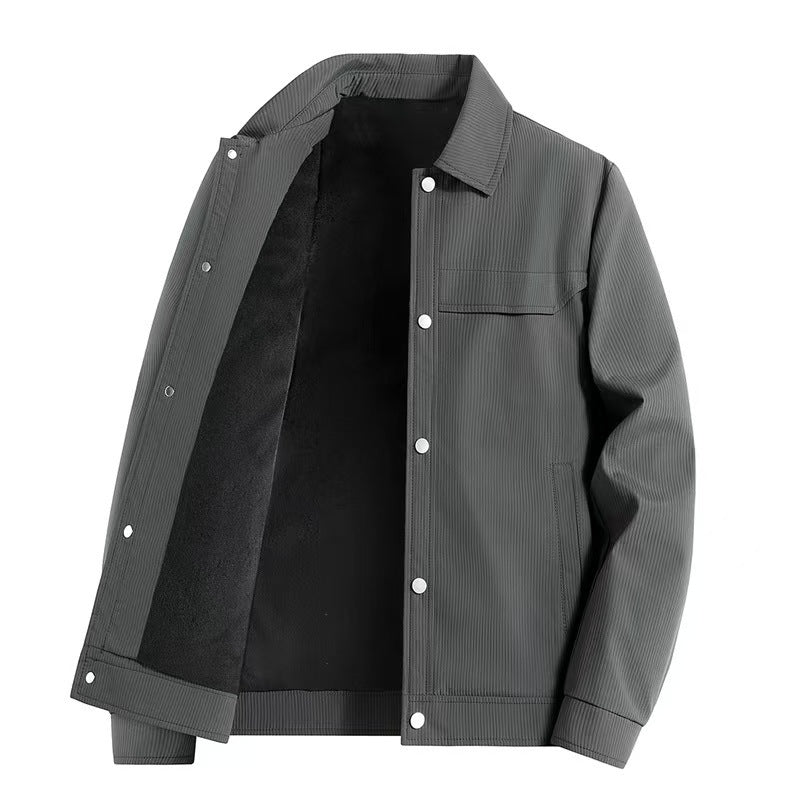 Herren Modische Übergangsjacke mit strukturiertem Design Echo Archiv