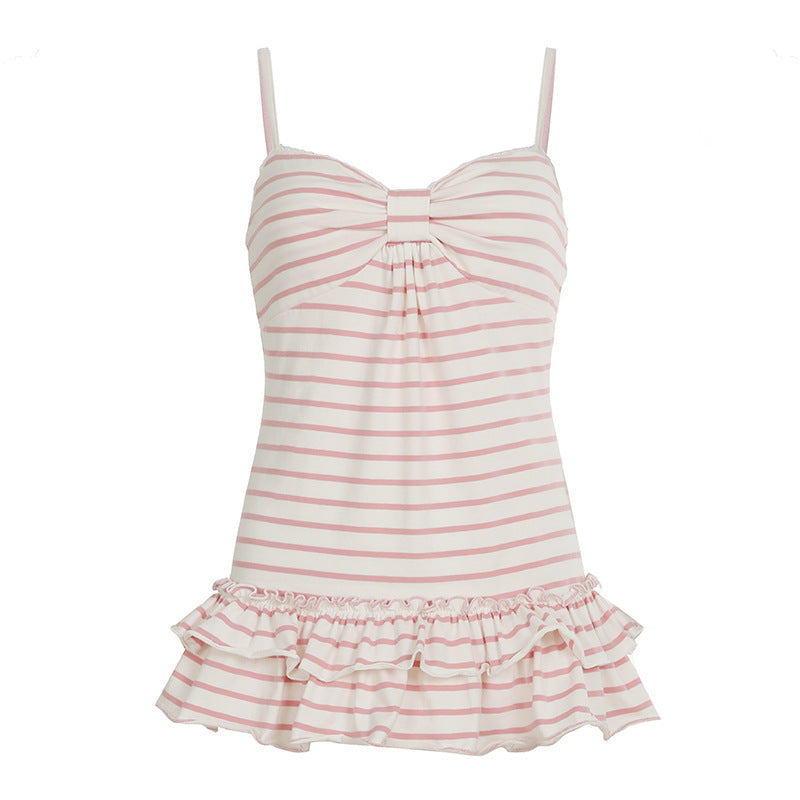 Damen Bikini-Oberteil mit Rüschensaum und raffiniertem Design Echo Archiv