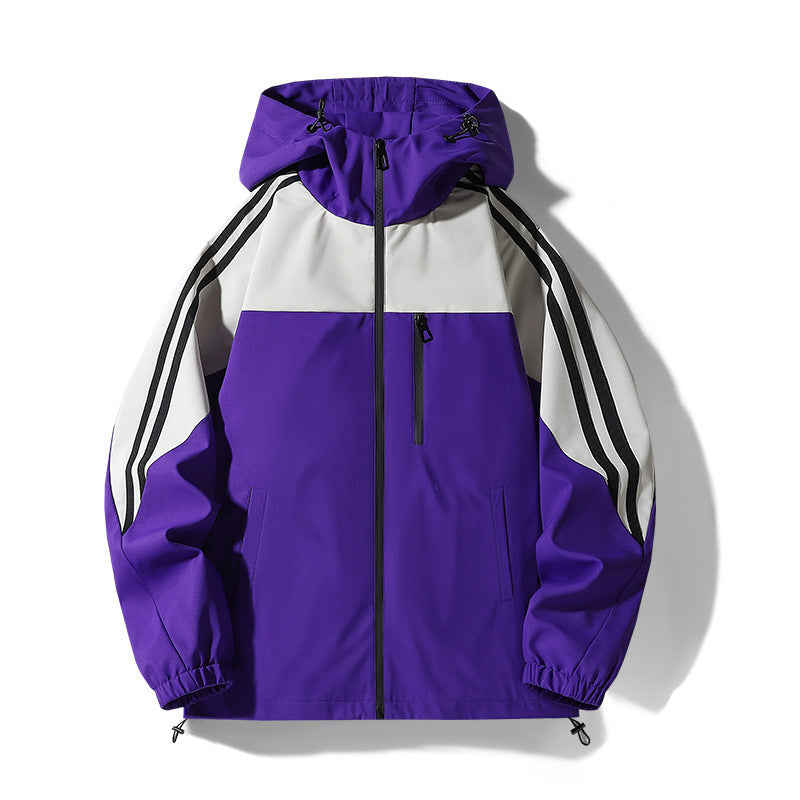 Herren Sportliche Windjacke Echo Archiv