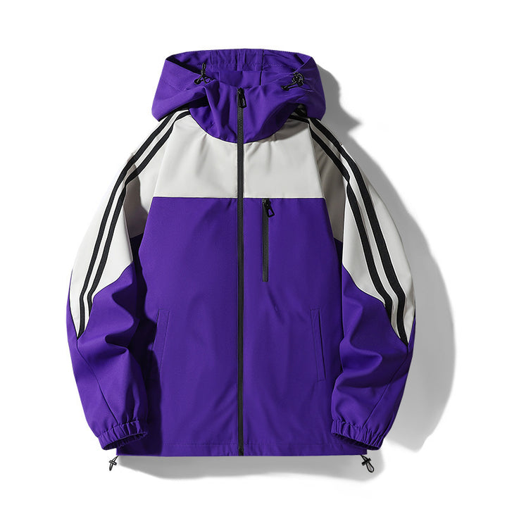 Herren Sportliche Windjacke Echo Archiv