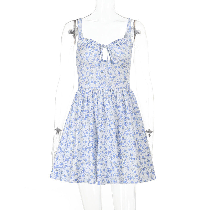Damen Verspieltes Blumenkleid Echo Archiv