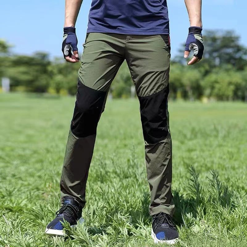 Herren nan leichte Stretch-Outdoorhose mit verstärkten Knien und ergonomischer Bewegungspasse Echo Archiv