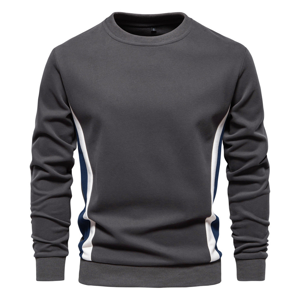 Herren Freizeit-Sweatshirt mit modernem Farbblockdesign Echoarchiv