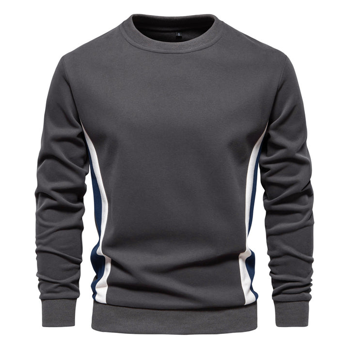 Herren Freizeit-Sweatshirt mit modernem Farbblockdesign Echoarchiv