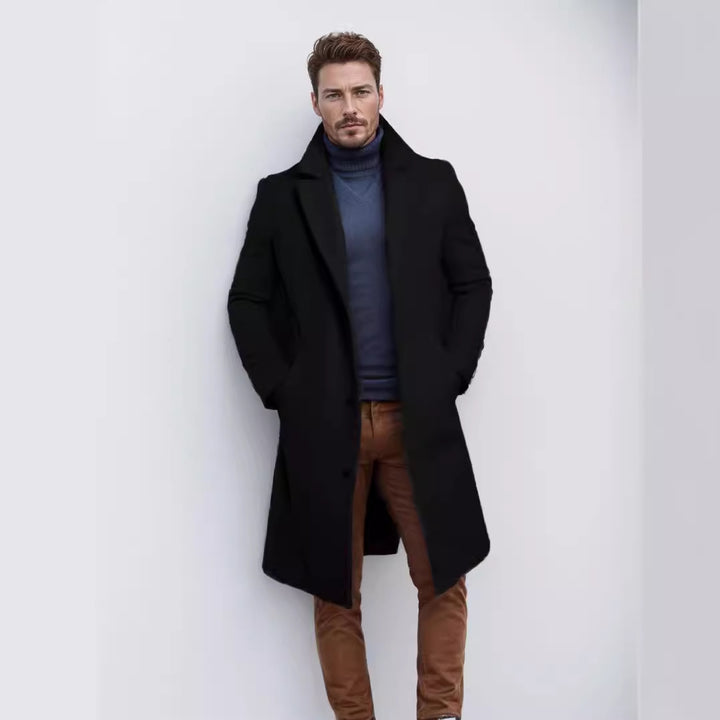 Herren eleganter und warmer Übermantel Echoarchiv