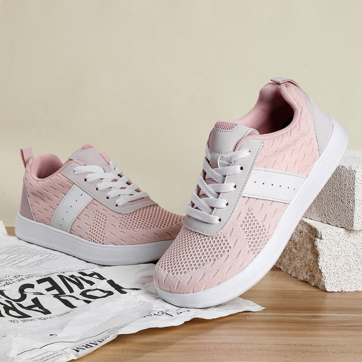 Unisex Atmungsaktive Strick-Laufsneaker mit leichter EVA-Sohle – Tavélo