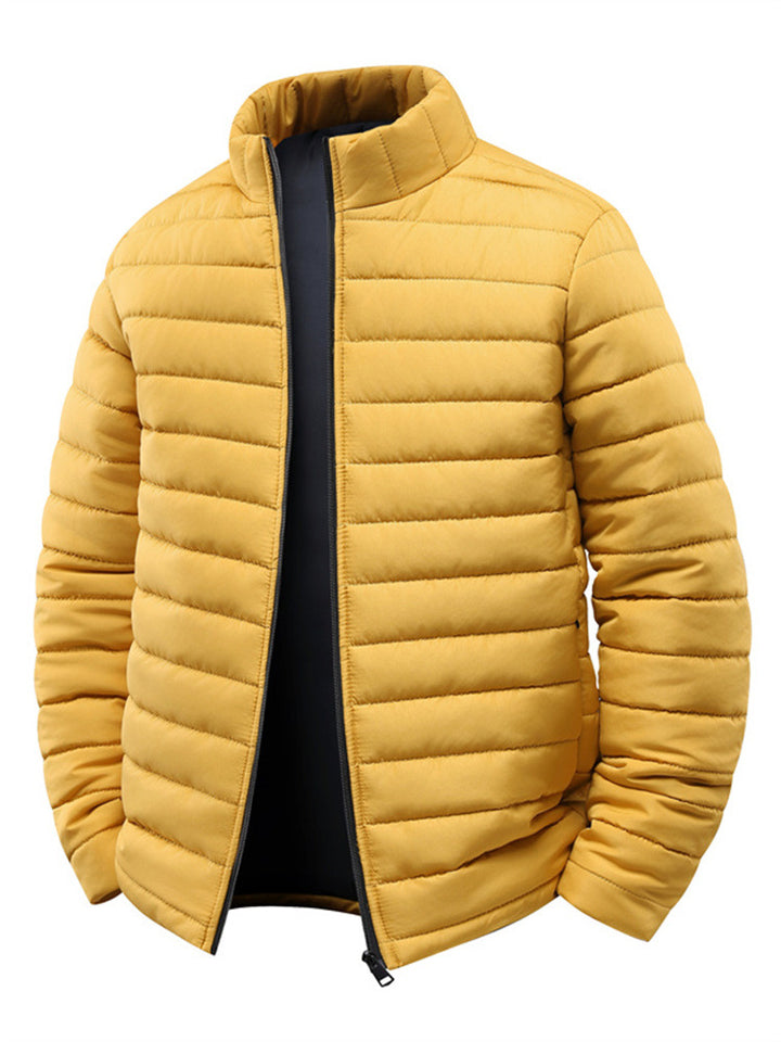 Herren Steppjacke mit leichter Thermoisolierung und hohem Stehkragen Echo Archiv