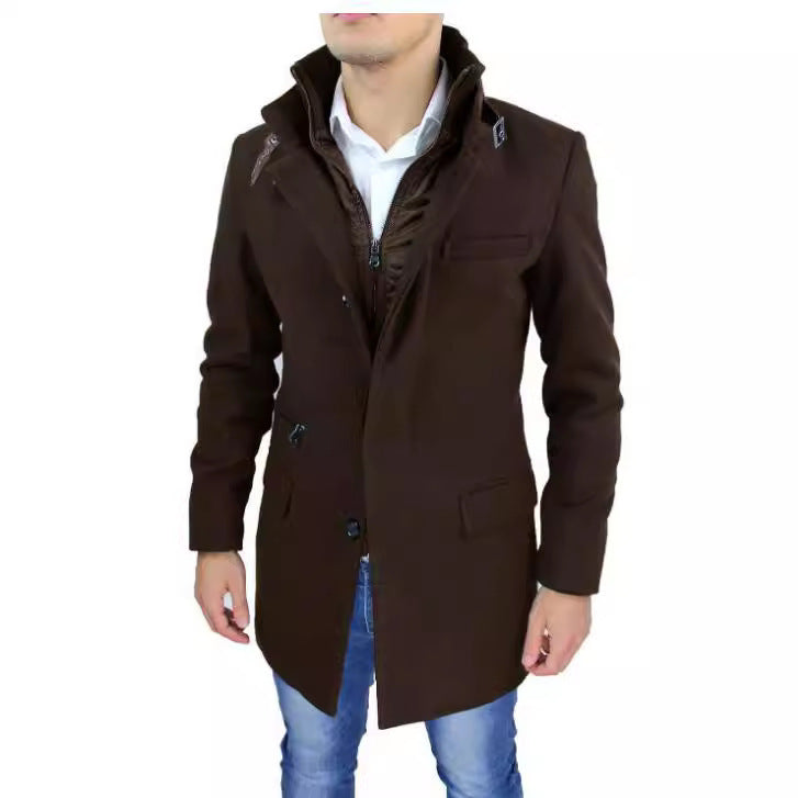 Herren modischer Warmjacke mit innovativem Innenfutter Echoarchiv