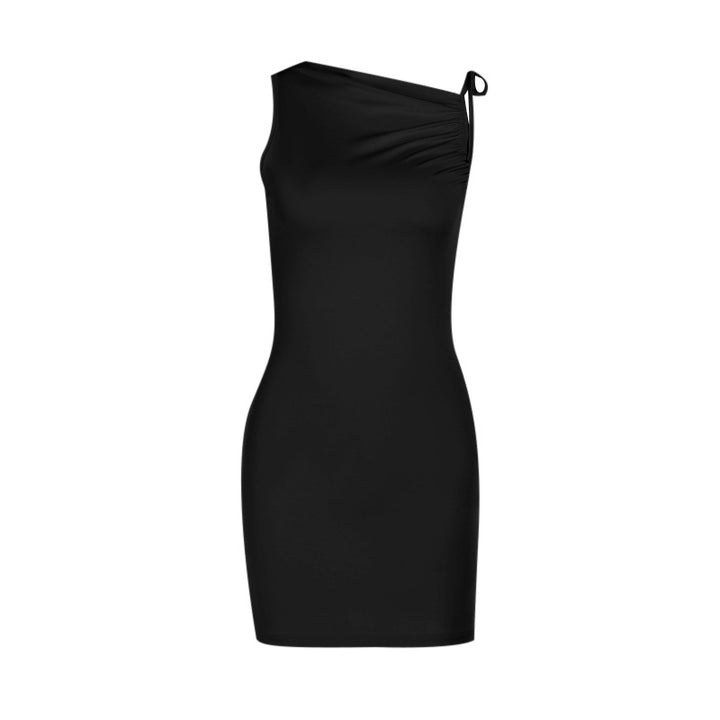 Damen figurbetontes One-Shoulder-Kleid Echo Archiv