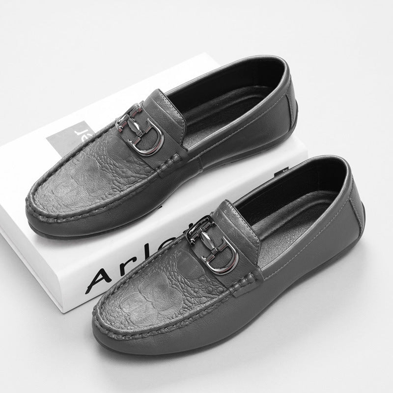 Herren Elegante Mokassins mit Metallakzent Echo Archiv