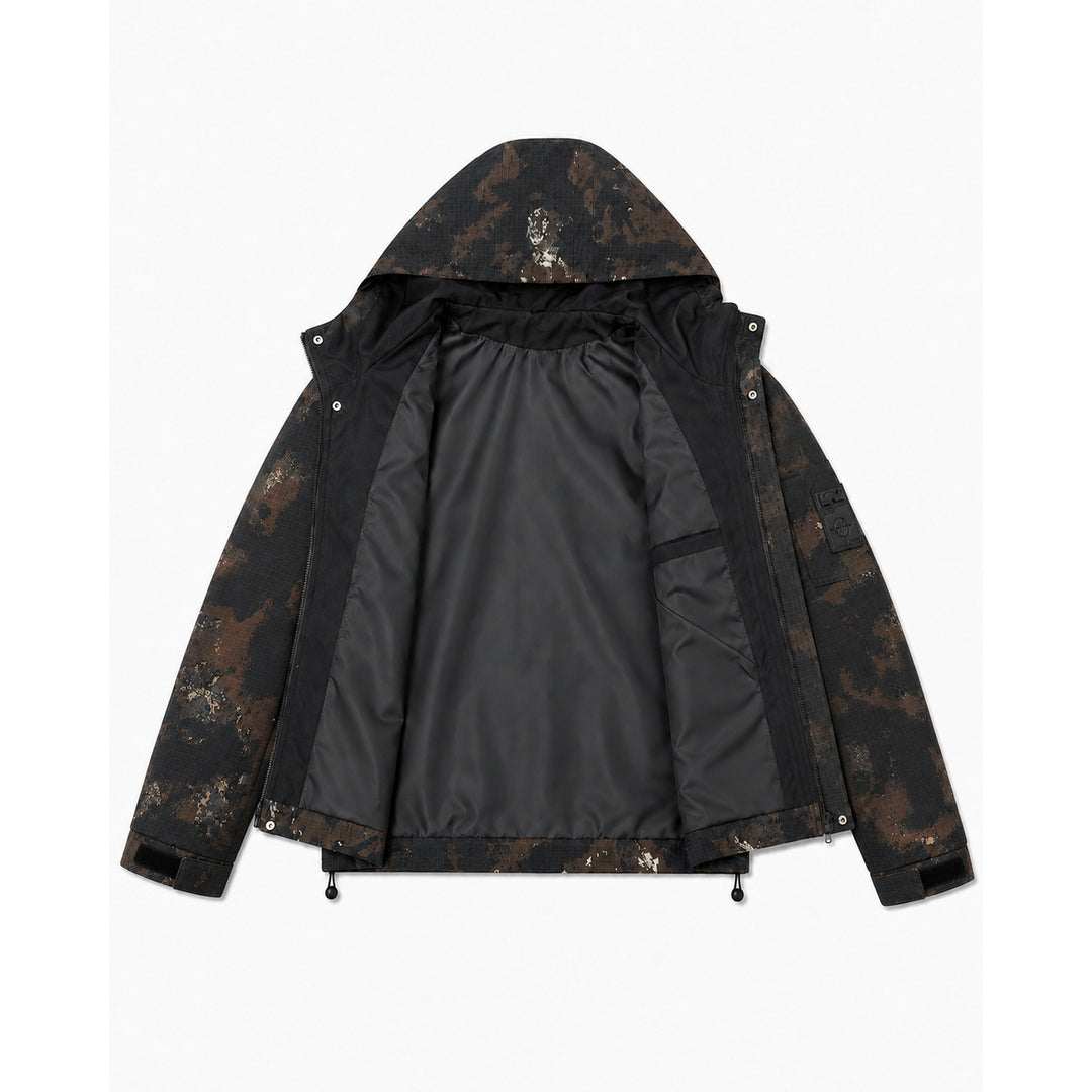 Herren Multifunktionale Outdoorjacke mit Kapuze Echo Archiv