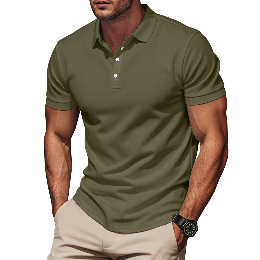 Herren Poloshirt mit atmungsaktiver Struktur und modernem Design Echoarchiv