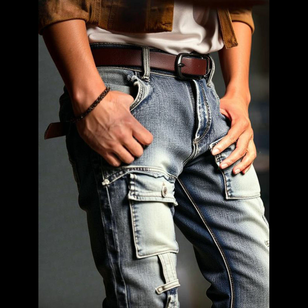 Herren Cargo-Jeans im modernen Design Echoarchiv