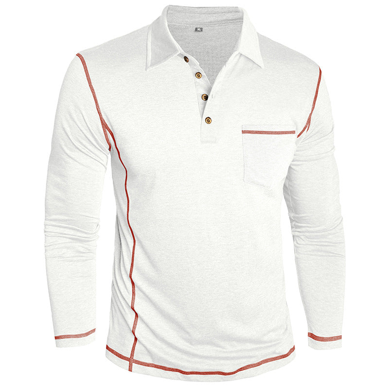 Herren Langarm-Polohemd Echoarchiv