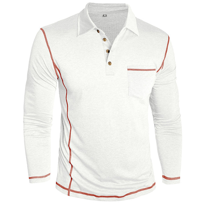 Herren Langarm-Polohemd Echoarchiv