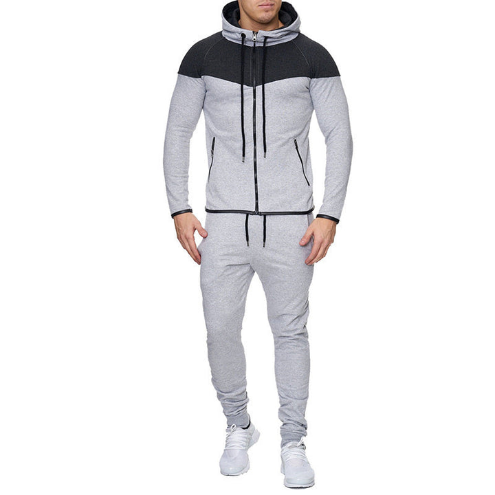 Herren Modernes Sportanzug-Set Echo Archiv