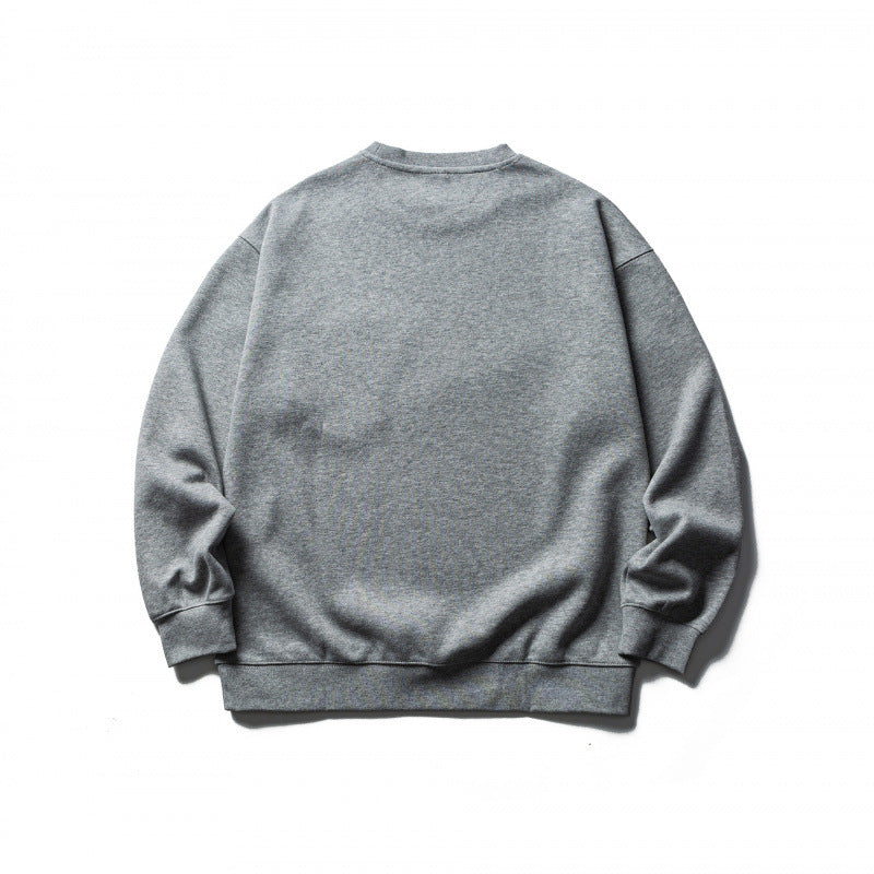 Unisex Oversize-Sweatshirt mit aufgesetzter Brusttasche und D-Ring Echo Archiv