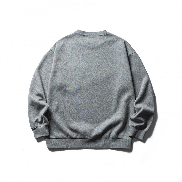 Unisex Oversize-Sweatshirt mit aufgesetzter Brusttasche und D-Ring Echo Archiv