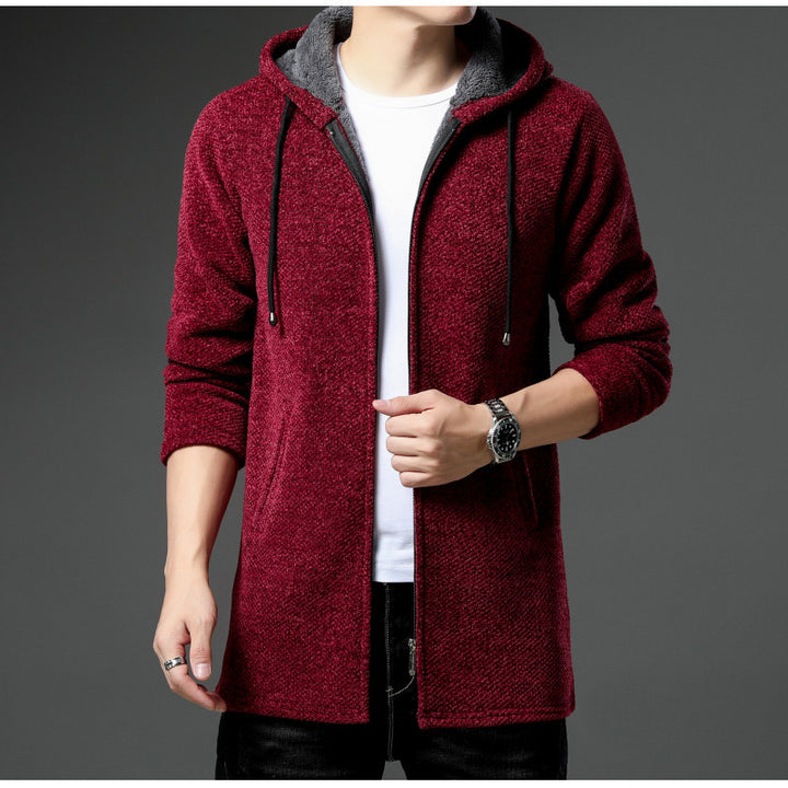 Herren urbane Freizeitjacke mit Kapuze Echoarchiv