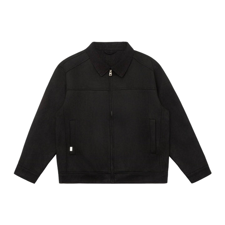 Herren Kurzblouson im Canvas-Workwear-Stil mit Cordkragen Echoarchiv