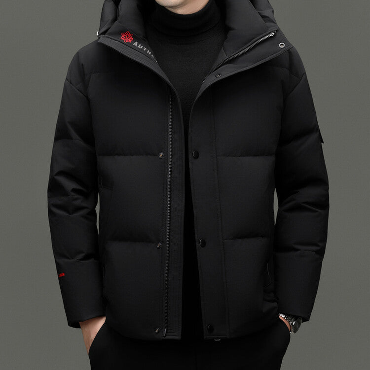 Herren moderne, wattierte Winterjacke Echoarchiv