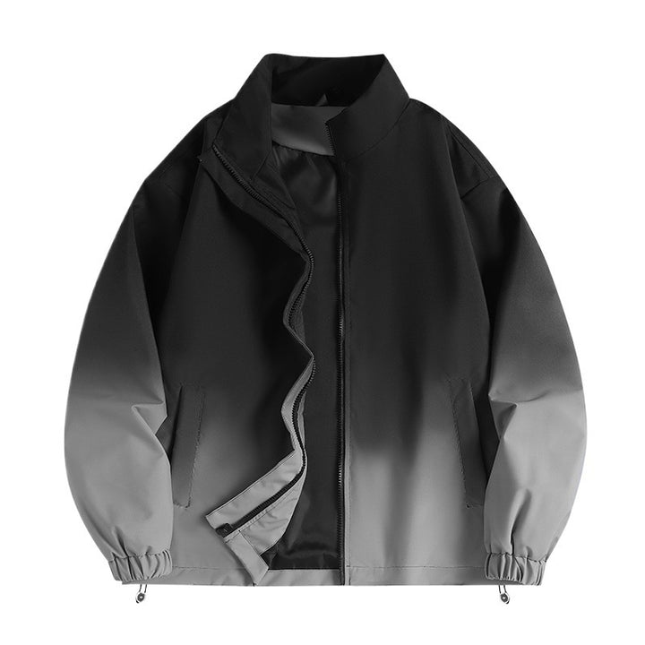 Herren stylische Übergangsjacke mit innovativem Farbverlauf Echoarchiv