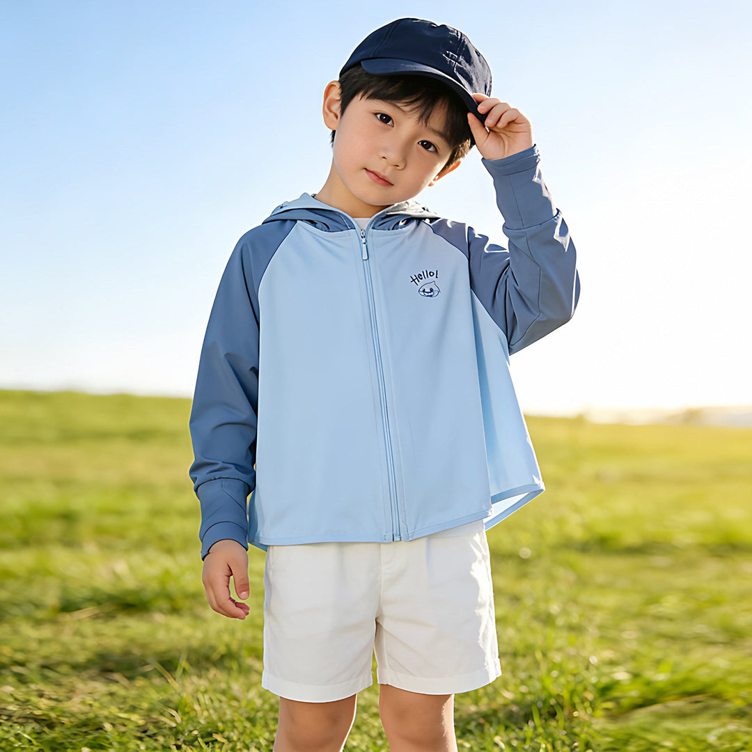 Kinder UV-Schutz Kapuzenjacke Echo Archiv