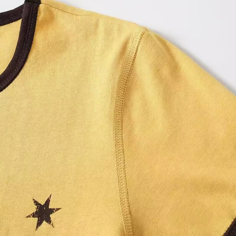 Damen Vintage T-Shirt mit Rundhalsausschnitt Echo Archiv
