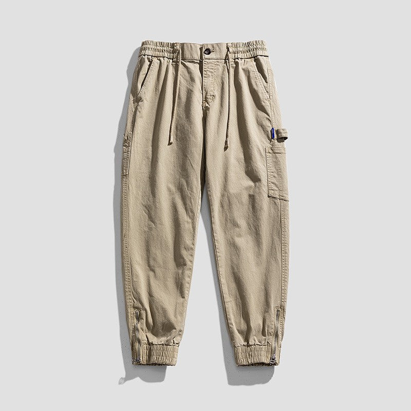 Herren Cargo-Jogginghose im Utility-Look mit elastischem Tunnelzugbund und verstärkten Pattentaschen Echo Archiv