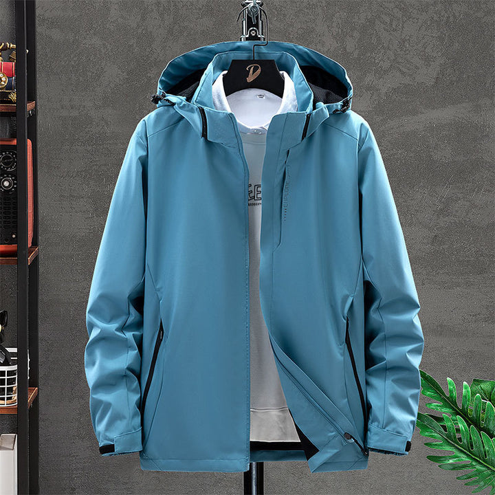 Herren Funktionsjacke mit verstellbarer Kapuze Echo Archiv
