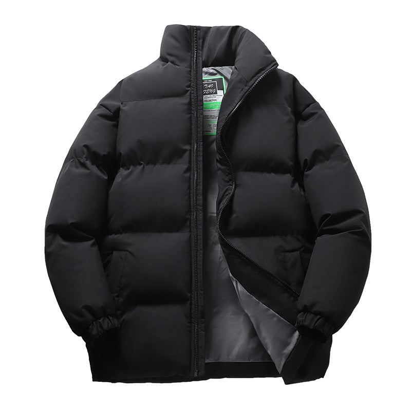 Unisex nan gesteppte Winterdaunenjacke mit hohem Stehkragen und elastischen Bündchen Echo Archiv